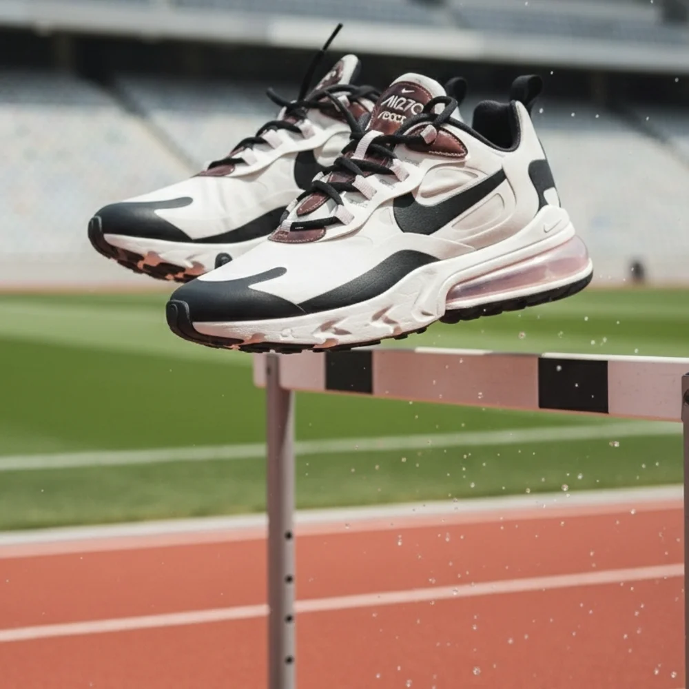 Nike Air‎ Max 270 React  - Black and White